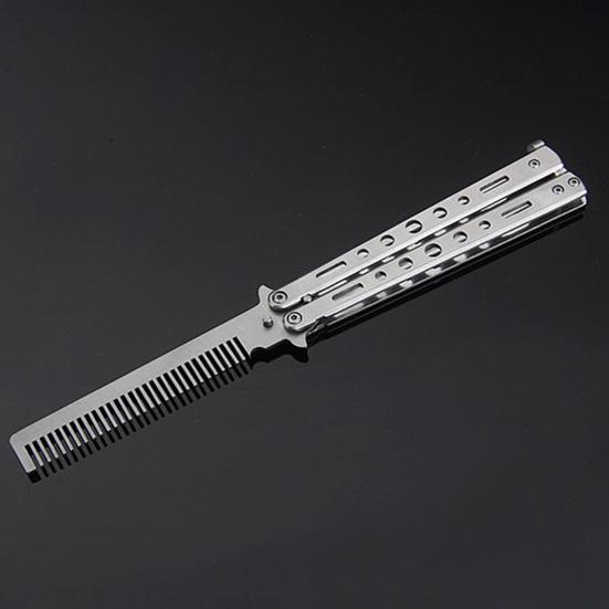Portable Butterfly Comb Good Weight Balance Rotate Smoothly Long Service Life Butterfly Training Comb for Beginner