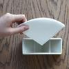 KINTO SCS Paper Filter Stand, White, for Coffee, Hand Drip, Dishwasher Safe, 27670