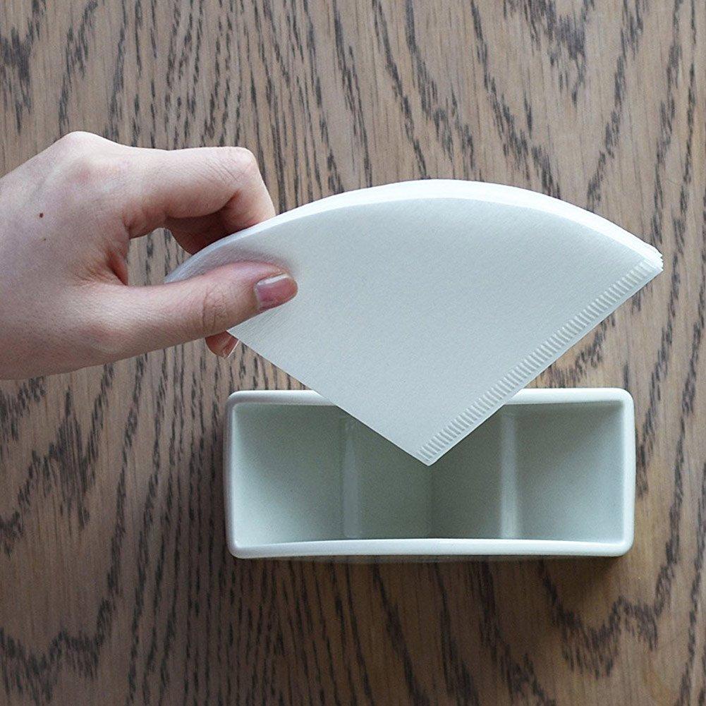KINTO SCS Paper Filter Stand, Brown, for Coffee, Hand Drip, Dishwasher Safe, 27671