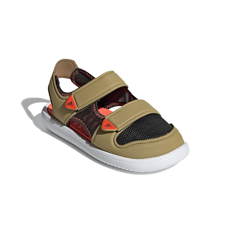 adidas Comfort Sandal BP Comfortable And Trendy Children's Sandals Army Green Children Aged 3 7 Years Old FY6038