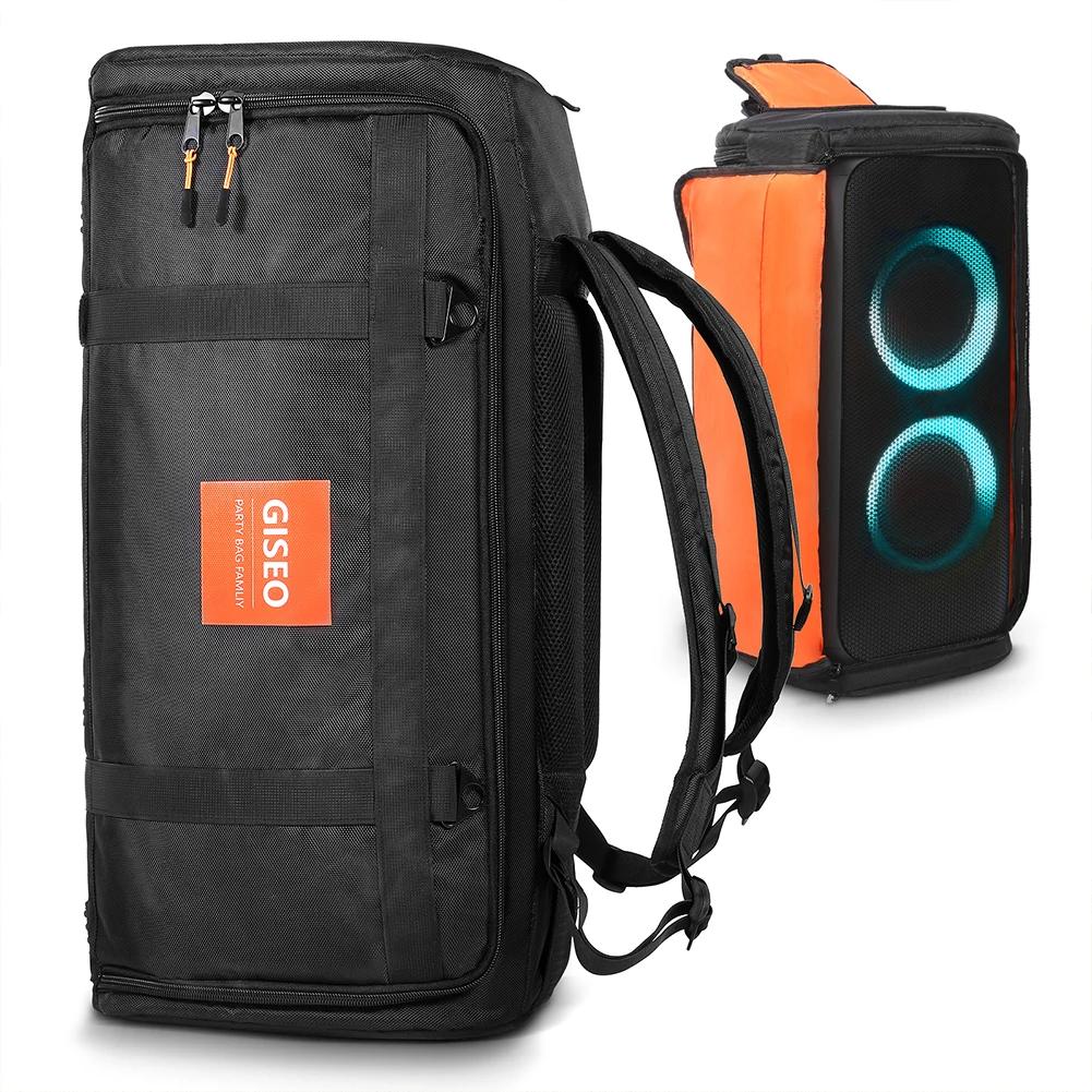 Speaker Storage Bag for JBL Partybox 310/110 Waterproof Large Capacity Foldable Bluetooth Speaker Travel Carrying Case