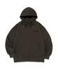 Lettering Point Oversized Hoodie (Khaki)