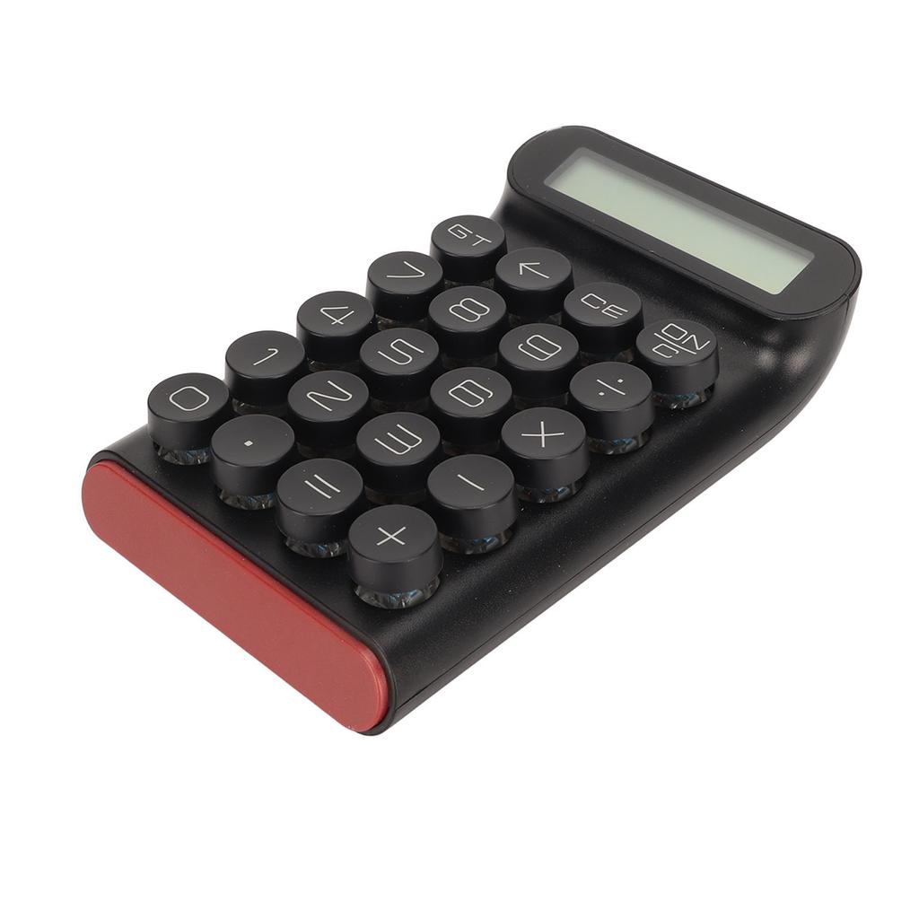 Blue Switch Calculator 20 Keys Intelligent Shutdown Detachable Slip Resistant Mechanical Calculator with 10 Digit LCD