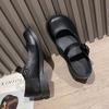 Small leather shoes women's four-season Japanese retro one-word buckle Mary Jane Lolita gentle princess shoes