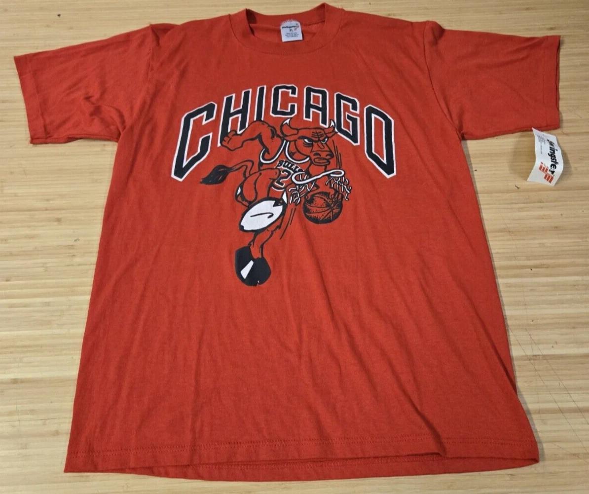 

Винтажная куртка Chicago Bulls Swingster 1980-х годов, мужской размер XL, с бирками M