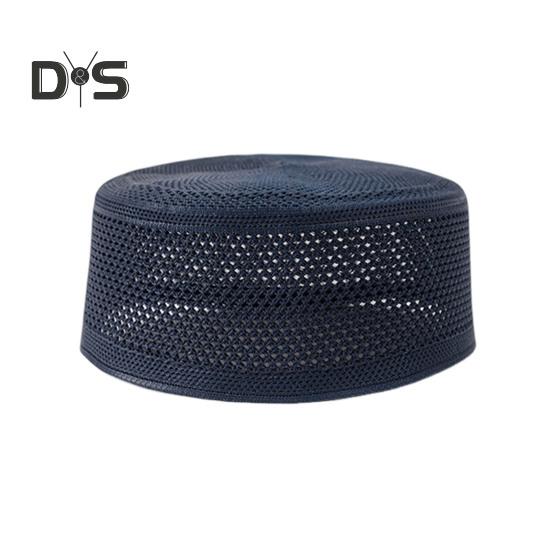 Pánský cylindr se síťovaným designem Etnický styl Silná prodyšnost Jednobarevný klobouk Outdoorový doplněk Denní nošení