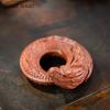 Yixing Purple Clay Tea Pet Chinese Zodiac Dragon Statue Ornaments Desktop Crafts Handmade Sculpture Tea Figurine Decors Tea Set