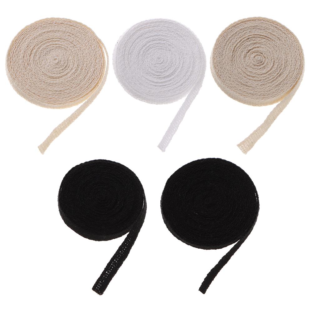 2M 3mm 5mm Flat Cotton Rope Mini Dolls Clothing Hoodie Drawstrings DIY Sewing Doll Clothes Making