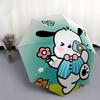 1pc Pochacco Photographed Automatic Opening and Closing Umbrella, Lightweight 3-Fold, With Cute Cartoon Characters, Suitable for Home, Outdoor and Dai