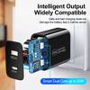 PD20W+QC3.0 Dual Fast Charger for Mobile Devices - US/EU/UK Standard.