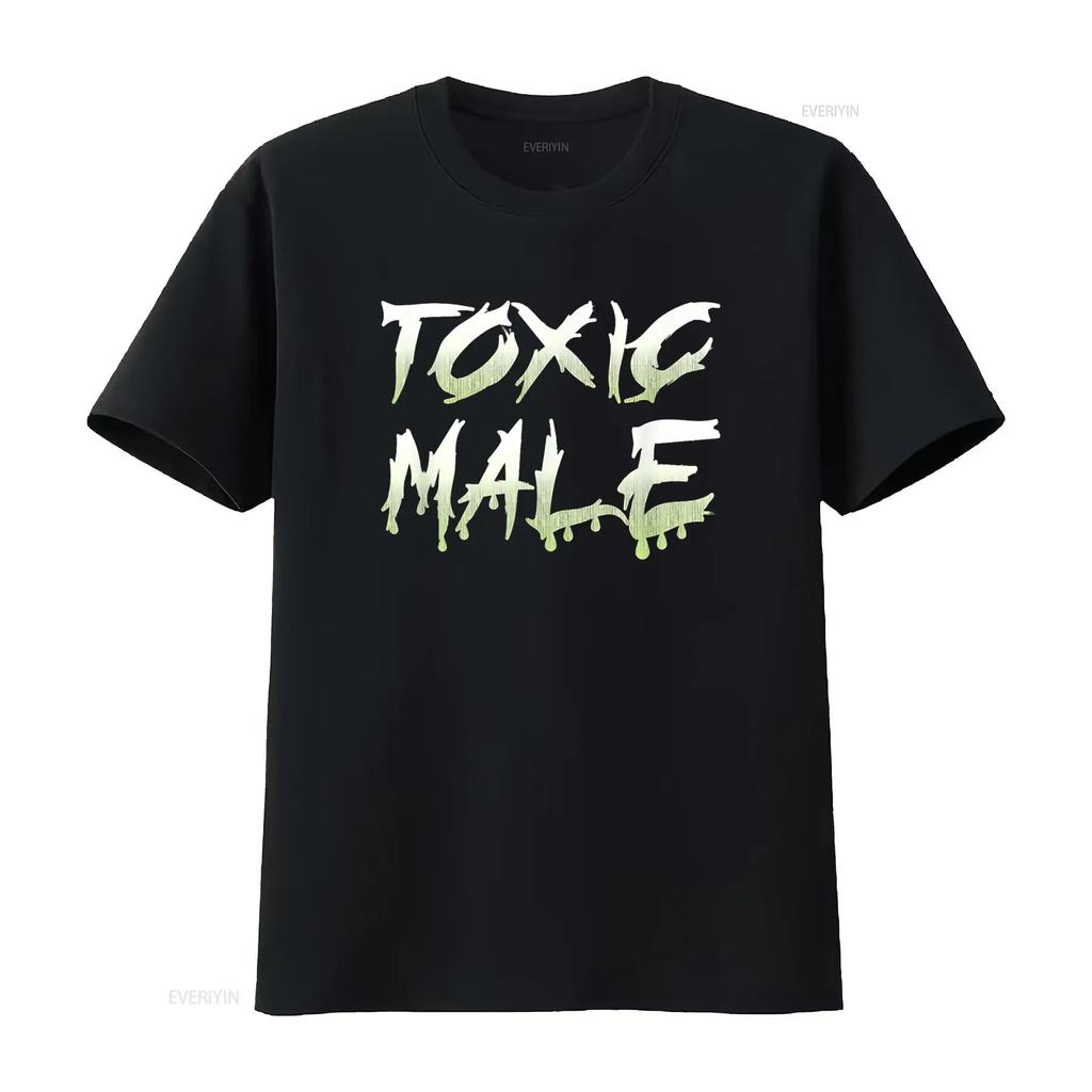 Toxic Male Graphic Print T-Shirt
