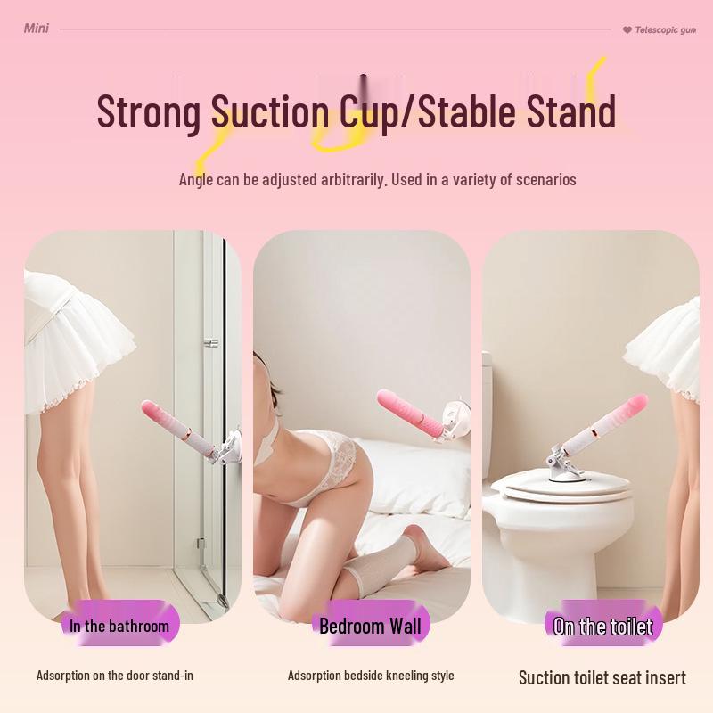 Mini Portable Telescopic Vibrating Wand for Women - Strong Vibration Masturbator