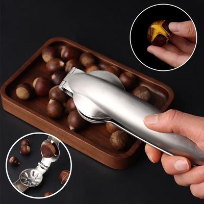 Chestnut Opener Machine Chestnut Clip Walnut Pliers Chestnut Sheath Cutter Nut Cracker Sheller Kitchen Tool Walnut Clip Peeler