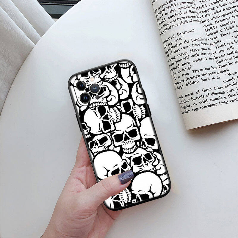 MH66 Grim Reaper Skeleton Skull Phone Shell Case for Redmi Note 8 9 10 11 11S 10C 10X 10A 10T 9A 9C 9T 9S 8T Pro Max Plus Prime