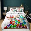 3D Cartoon Ben10 Duvet Cover with Pillow Cover Bedding Set  Single Double Twin Full Queen King Size Bed Set for Bedroom Decor