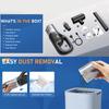 Wireless Vacuum Cleaner with 3 Suction Heads Strong Suction Compact Portable Handheld Car Vacuum Cleaner Dust Remover