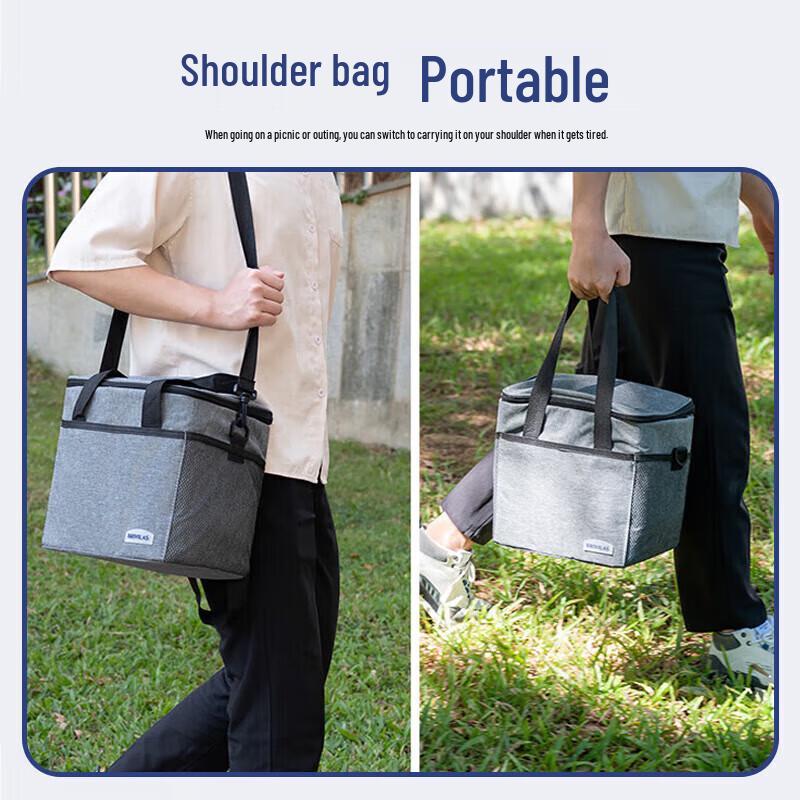 23L Large Capacity Insulated Cooler Bag