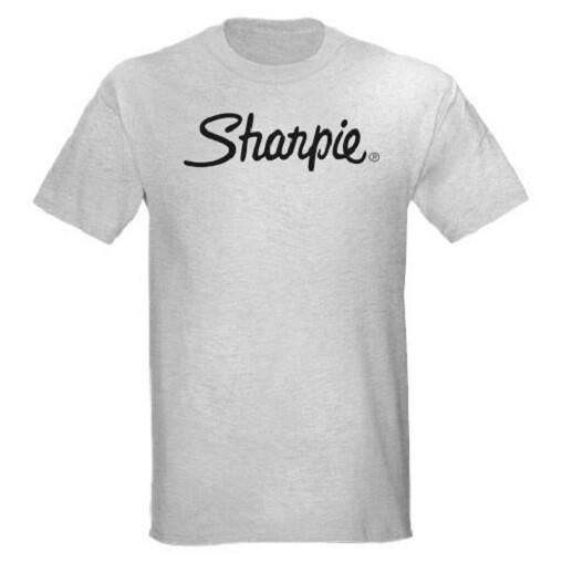 

Sharpie permanent markers t-shirt Unisex T-Shirt XL