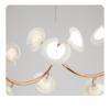 Modern Minimalist Ceramic Floral Lighting Designer Living Room Pendant Light