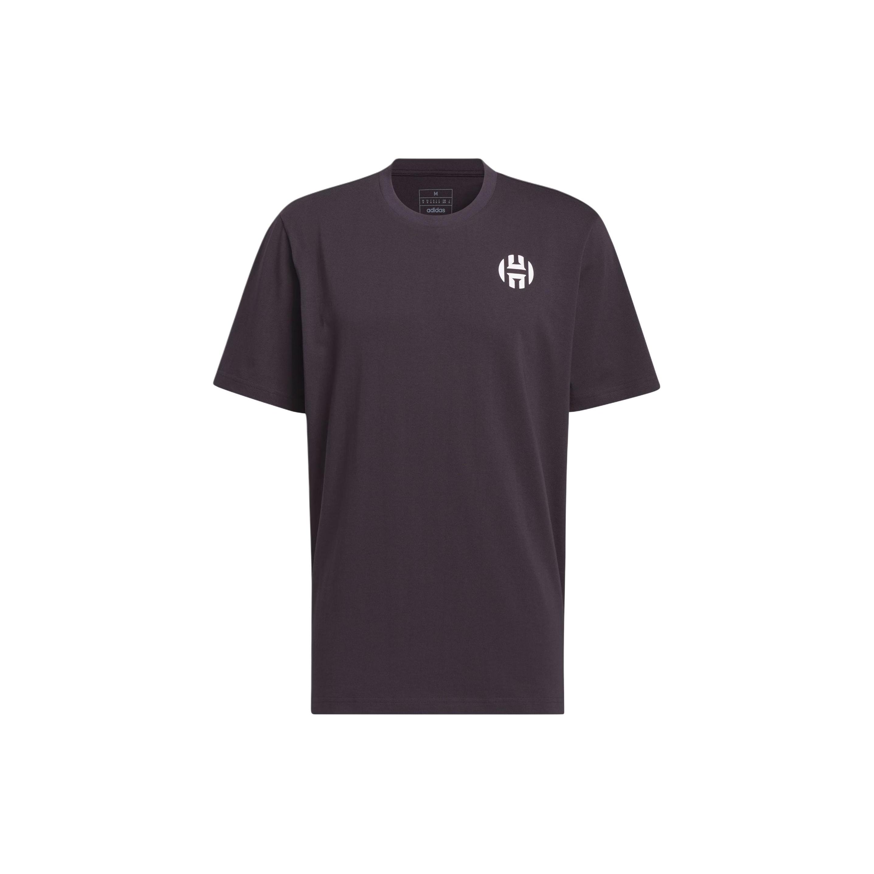 adidas Harden Graphic Tee Asia Sizing Black Men s IU2804 XL