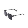 Square Hollow Frame Sunglasses Men Sunglasses Black BB0338SK001