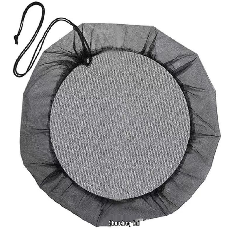 Outdoor Rain Barrel Insect-Proof Mesh Cover: Garden Water Tank Screen Filter Cover