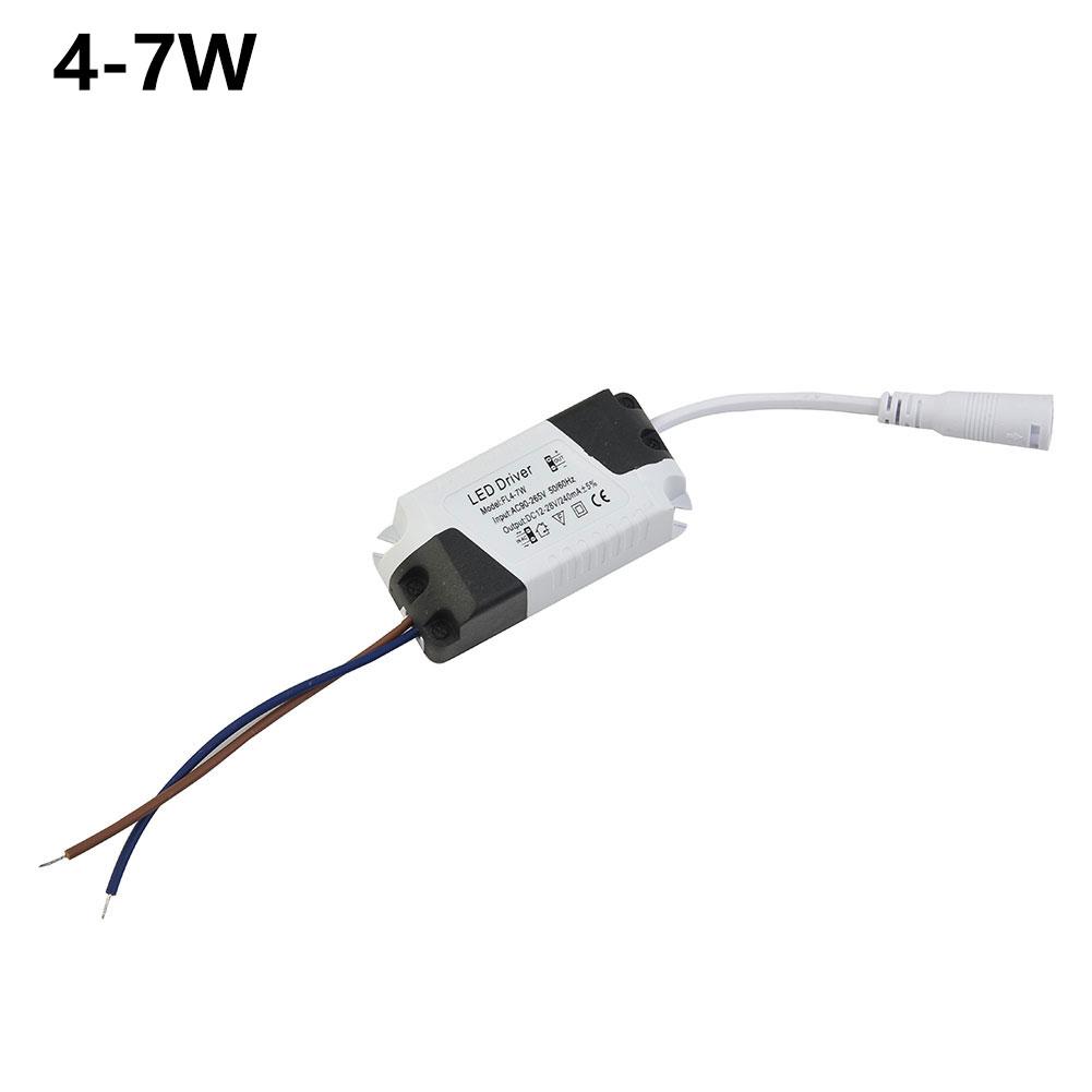 לבן/אפור/כחול כונן כוח DC LED אור אביזרי