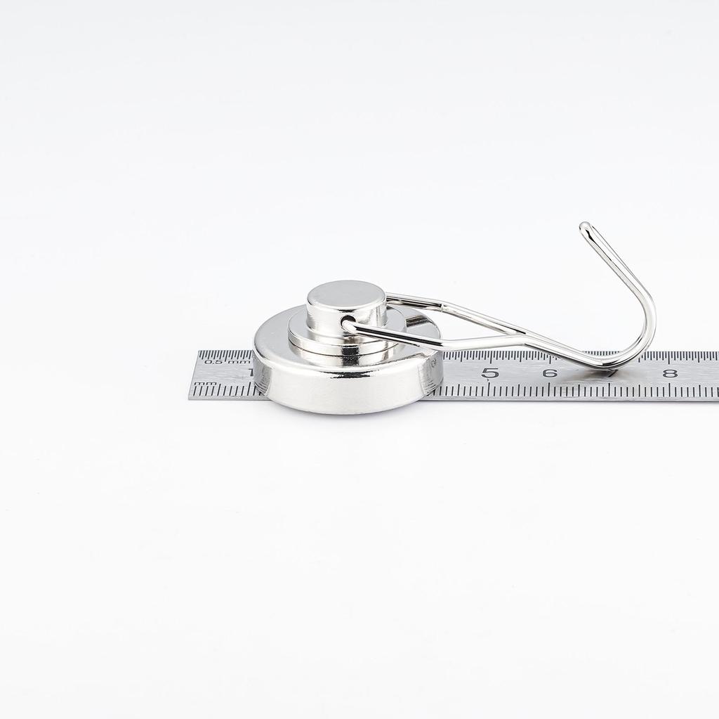 Strong Neodymium Rotating Hook: Powerful No-Drill Magnetic Mount