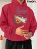 Beautiful Malibu Beach Vibes JPH-9 Plus Size Hooded Sweatshirt