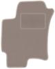 Béžová rohožka řidiče pro: Hyundai Coupe II GK coupe (2001-2008)