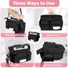 Lightweight Hanging Storage Bag for Strollers Reinforced Stitching Design Portable Compact Baby Pram Cart Accessory