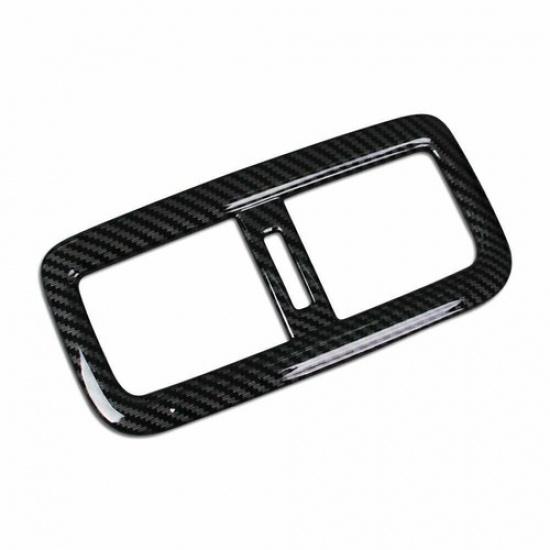 Carbon Fiber Rear Air Vent Outlet Cover Trim For -2025 Mazda CX-30 CX30 1pcs