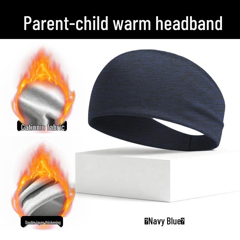 

Ветрозащитная уличная повязка на голову для марафонского велоспорта: Ионная повязка на голову для бега родителей и детей