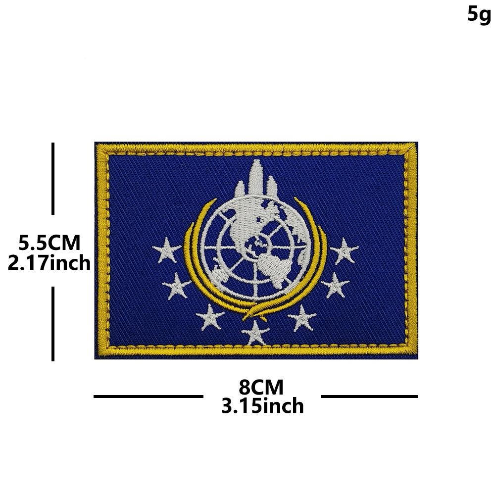 Hell Divers 2 Embroidered Velcro Cloth Patch