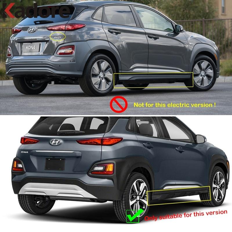 Car Mudguard For Hyundai Kona Encino Kauai SUV 2017 2018   Front Rear Mudflap Mud Flaps Splash Guard Fender Accessories