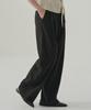 Deuloupisumeon Tosti Brushed Double-Pleat Wide Slacks [Charcoal]