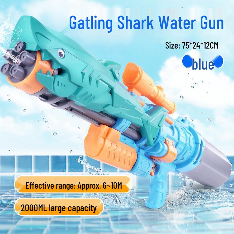 Kids’ XL High-Pressure Gatling Water Gun for Beach Battles