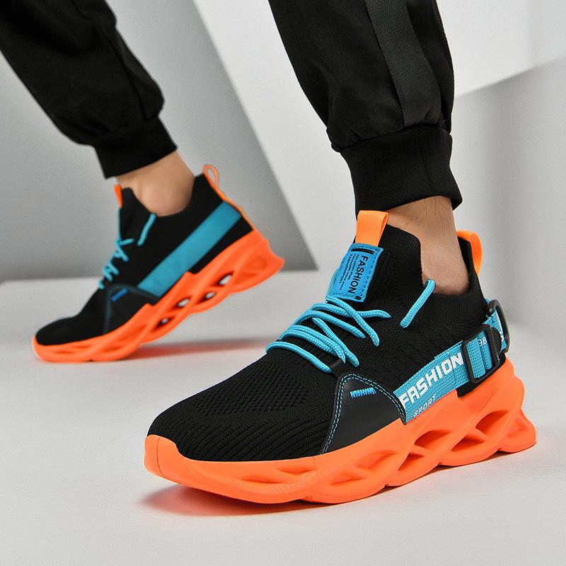 Herrnät Andningsbara Vardagsskor för Herr Unisex Lätta Mjuka Parskor Atletiska Sneakers