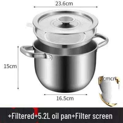 Stainless Steel Oil Filter Pot