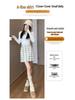High-Waist Woolen A-Line Skirt: Cozy Autumn-Winter Style with Sweet, Slimming Fit