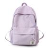 Schoolbag1011 New Simple and Versatile Women's Bag Large-capacity Student Computer Schoolbag Fresh and Cute Outdoor Travel Backpack