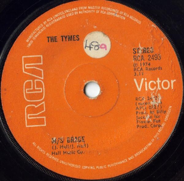 

7inch Record TYMES Ms Grace RCA2493 RCA Victor 1974 Jamaica SoulFunk Used