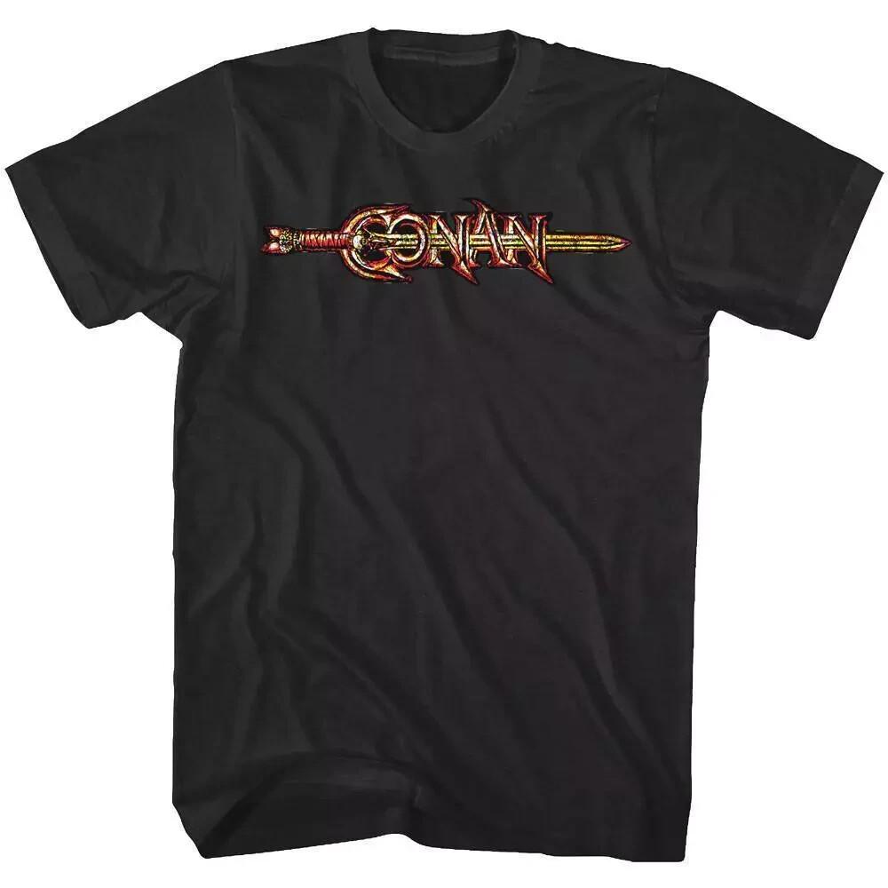 Conan the Barbarian Vintage Logo Men T Shirt XL