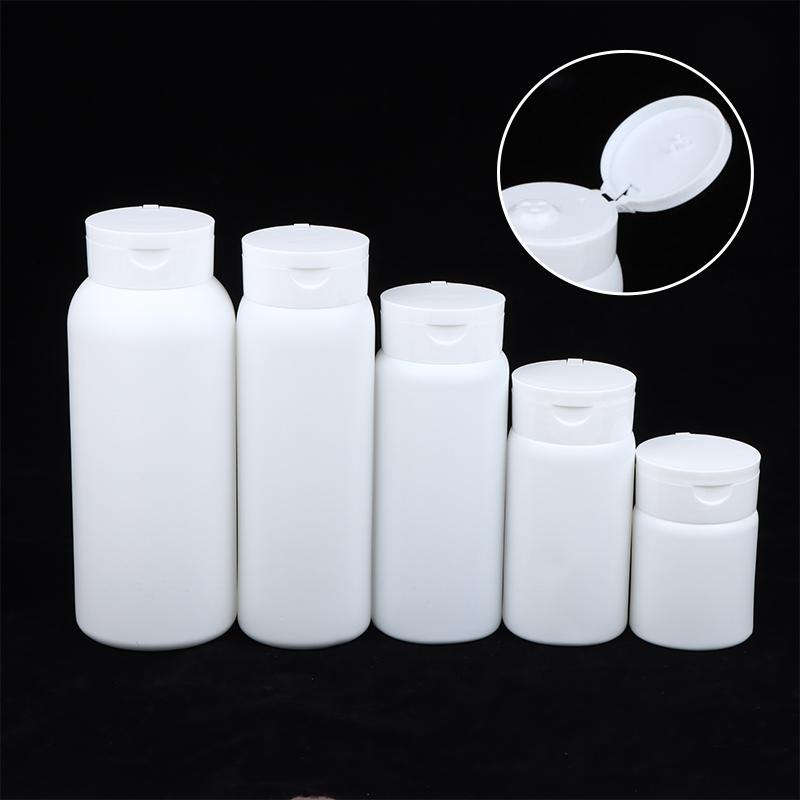 1 Pcs 30G 50G 100G White Talcum Powder Bottle Refillable Cosmetic Powder Dispenser Plastic Powder Container Empty Pots Bottles