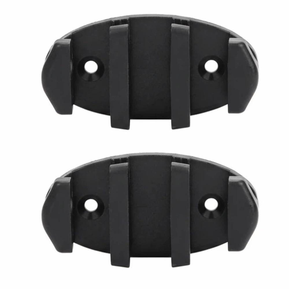2pcs 87mm Size Zig Zag Anchor Cleat Durable Nylon Marine Fishing Boat Cleat Canoe Cleat  Canoe Use
