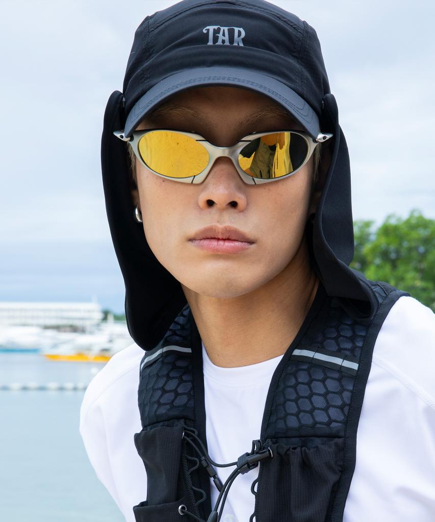 GLACK Gctar001 Sun Shade Mesh Cap (Black)