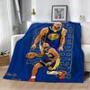 3D S-Stephen Basketball Player C-Curry-S Flannel Blanket Soft Throw Blanket Art For Home Decor Bedroom Bed Sofa Picnic Fans Gift