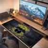 Wu Tang Clan Artwork Large Size Mouse Pad Large Gaming Table Cushion Nonslip Laptop Tablet Big Mousepad Xxl Mat Mini Pc Playmat With Lock Edge