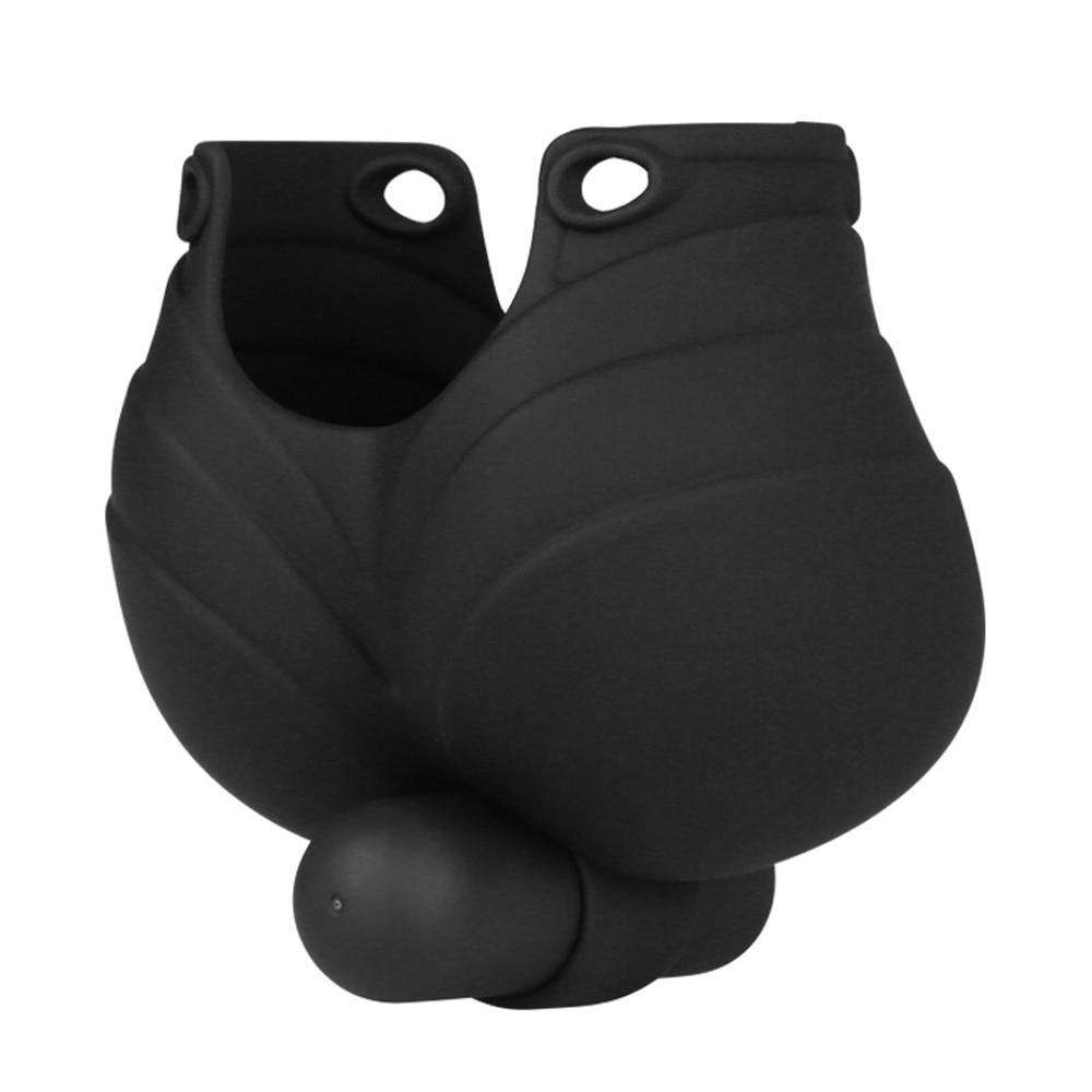 Vibromasseur de Massage des testicules, jouets sexuels pour hommes, retarde l'éjaculation, anneau, manchon de pénis, stimulateur de Scrotum