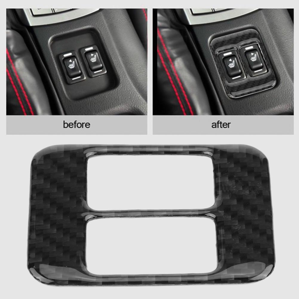 Car Seat Heating Button Control Switch Cover Trim Sticker for Toyota 86 Subaru BRZ 1318(Empty)